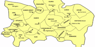 Benue map