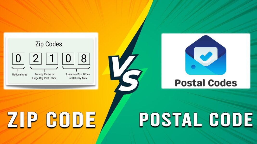 zip code vs postal code