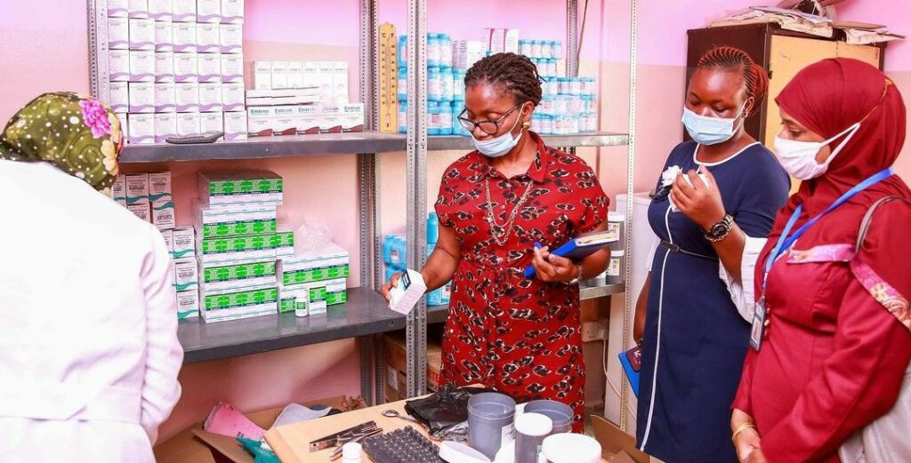 NAFDAC inspection team at work